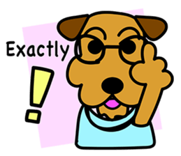 Lovely Jessie, Welsh Terrier sticker #6989676