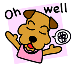 Lovely Jessie, Welsh Terrier sticker #6989677