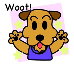 Lovely Jessie, Welsh Terrier sticker #6989678