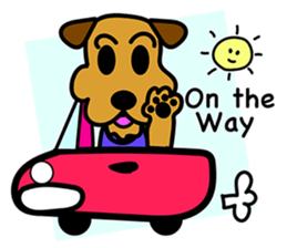 Lovely Jessie, Welsh Terrier sticker #6989680