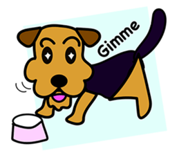 Lovely Jessie, Welsh Terrier sticker #6989683