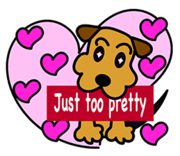 Lovely Jessie, Welsh Terrier sticker #6989684