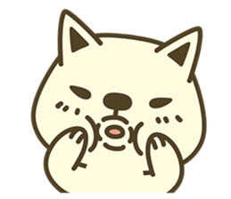 Shiba Inu Little Butt 5:Milk Sugar sticker #6990653