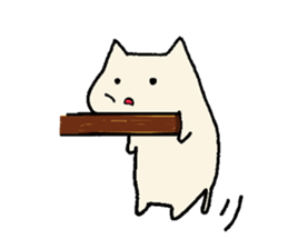 A depressed cat2 sticker #6990893