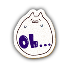 MOTCHIRI CAT sticker #6991225