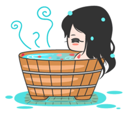 Purple&9th little miss sticker #6991250