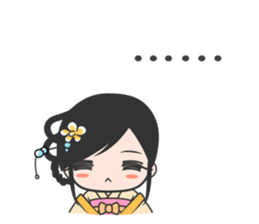 Purple&9th little miss sticker #6991256