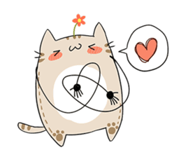 Pillow Neko sticker #6991329