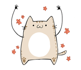 Pillow Neko sticker #6991330