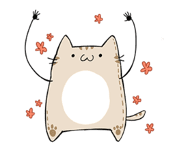 Pillow Neko sticker #6991330
