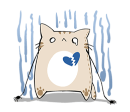 Pillow Neko sticker #6991331