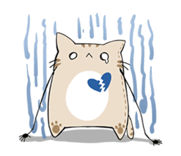 Pillow Neko sticker #6991331