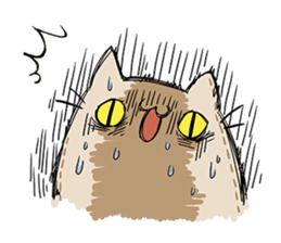 Pillow Neko sticker #6991333