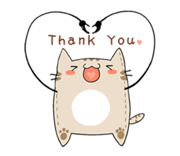 Pillow Neko sticker #6991336