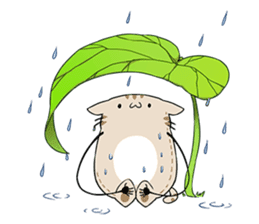 Pillow Neko sticker #6991346