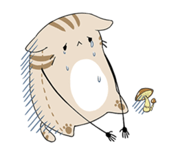 Pillow Neko sticker #6991352