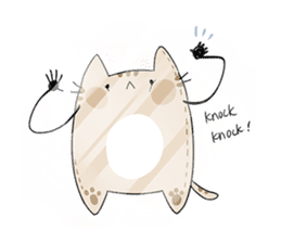 Pillow Neko sticker #6991357