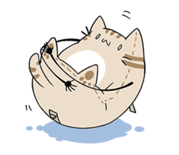 Pillow Neko sticker #6991358