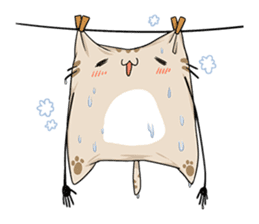 Pillow Neko sticker #6991362