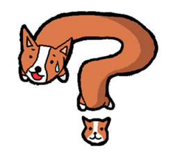 kawaii! corgi and chihuahua sticker #6991493