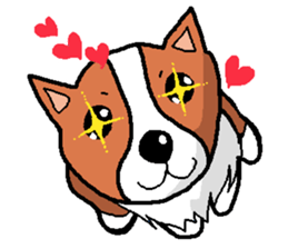 kawaii! corgi and chihuahua sticker #6991504
