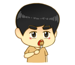 Little Ddyo and friends sticker #6991573