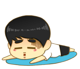 Little Ddyo and friends sticker #6991574