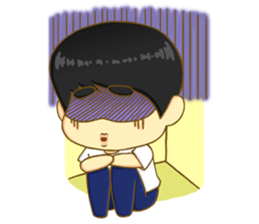 Little Ddyo and friends sticker #6991576