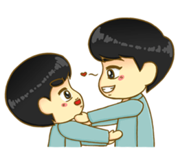 Little Ddyo and friends sticker #6991586