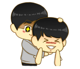 Little Ddyo and friends sticker #6991587