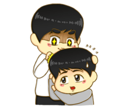 Little Ddyo and friends sticker #6991591