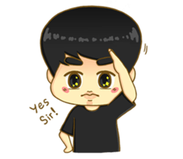 Little Ddyo and friends sticker #6991596