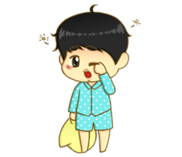 Little Ddyo and friends sticker #6991599