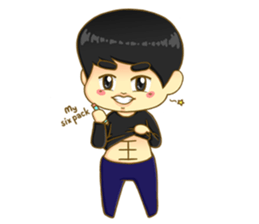 Little Ddyo and friends sticker #6991603