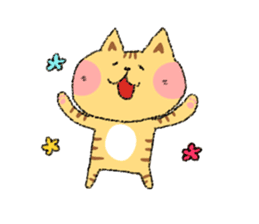 chu chu kitty sticker #6991848