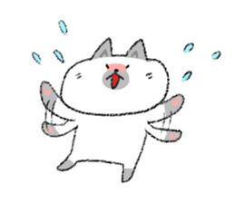 chu chu kitty sticker #6991863
