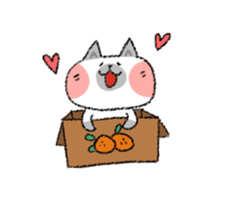 chu chu kitty sticker #6991870
