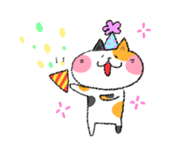chu chu kitty sticker #6991876