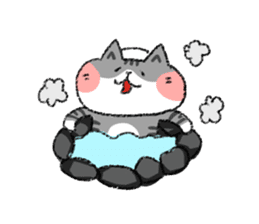 chu chu kitty sticker #6991878