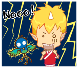 inconceivable story-Fire Sprite(JP) sticker #6992178