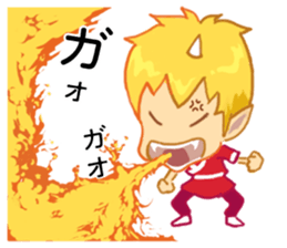 inconceivable story-Fire Sprite(JP) sticker #6992182