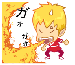 inconceivable story-Fire Sprite(JP) sticker #6992182