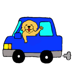 Fan second version of the retriever sticker #6993493