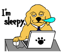 Fan second version of the retriever sticker #6993496