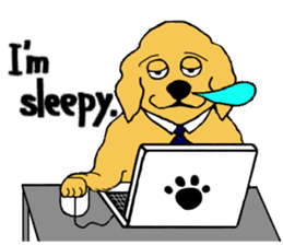 Fan second version of the retriever sticker #6993496