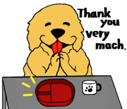 Fan second version of the retriever sticker #6993501