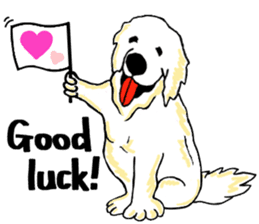 Fan second version of the retriever sticker #6993504