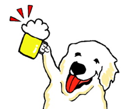 Fan second version of the retriever sticker #6993507