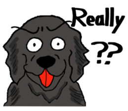 Fan second version of the retriever sticker #6993511