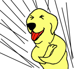 Fan second version of the retriever sticker #6993516